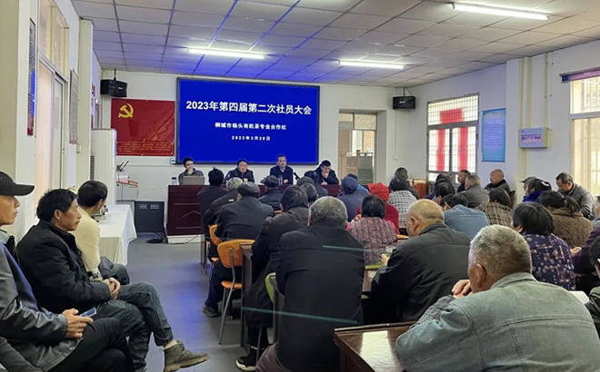 桐城市杨头有机茶专业合作社第四届第二次社员大会