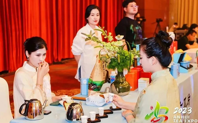 安徽国际茶产业博览会成功举办“皖美徽茶”品鉴交流会